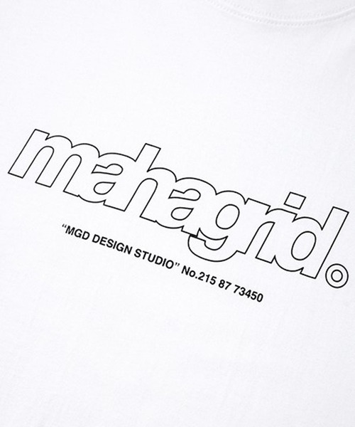 MAHAGRID（マハグリッド）の「【UNISEX】MAHAGRID／THIRD LOGO TEE　2277558（Tシャツ/カットソー・レディース・ホワイト/チャコール/ライトブルー/ブラック/レッド/クリーム・X-LARGE/MEDIUM/LARGE/SMALL）」の20枚目の写真