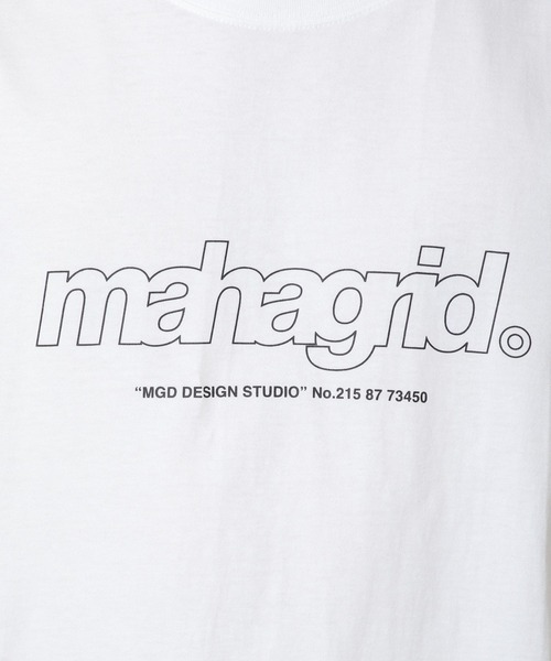 MAHAGRID（マハグリッド）の「【UNISEX】MAHAGRID／THIRD LOGO TEE　2277558（Tシャツ/カットソー・レディース・ホワイト/チャコール/ライトブルー/ブラック/レッド/クリーム・X-LARGE/MEDIUM/LARGE/SMALL）」の22枚目の写真