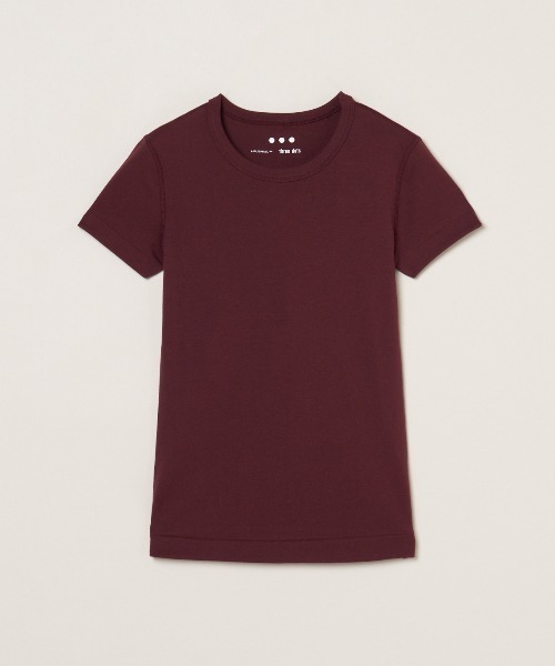 three dots(スリードッツ)の「アレックス(Tシャツ/カットソー・レディース・ブラック/ホワイト/グレー/ネイビー/ライトグレー/チャコール/ブラウン系その他/ボルドー・SMALL/MEDIUM/LARGE/X-SMALL)」の8枚目の写真