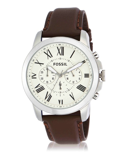 FOSSIL（フォッシル）の「フォッシル 腕時計 メンズ アナログ レザー FS4735（アナログ腕時計・メンズ・ブラウン・FREE）」の7枚目の写真