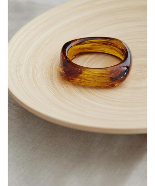 AMERICAN HOLIC（アメリカンホリック）の「マーブルスクエアバングル（バングル/リストバンド・レディース・ホワイト/ベージュ/グリーン/ブラウン・FREE）」の10枚目の写真