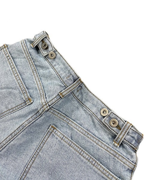 Chikashitsu +(チカシツプラス)の「【Chikashitsu +/チカシツプラス】switch design denim pants/ワイドデニム ブルーデニム デニムパンツ ボトム ズボン(デニムパンツ・メンズ・ライトブルー・M/L)」の20枚目の写真