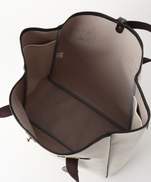 BRADY(ブレディー)の「【Brady / ブレディー】 SMALL CARRYALL(ショルダーバッグ・メンズ・ブラック/アイボリー・FREE)」の6枚目の写真