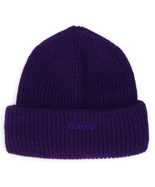XLARGE（エクストララージ）の「LOGO BASIC BEANIE（ニットキャップ/ビーニー・メンズ・ブラック/パープル/オリーブ/ブラウン・ONE SIZE）」の13枚目の写真