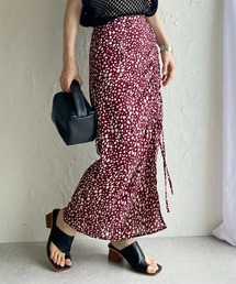 She's Closet（シーズクローゼット）の「ダルメシアン柄フロントスリットロングナロースカート（スカート）」