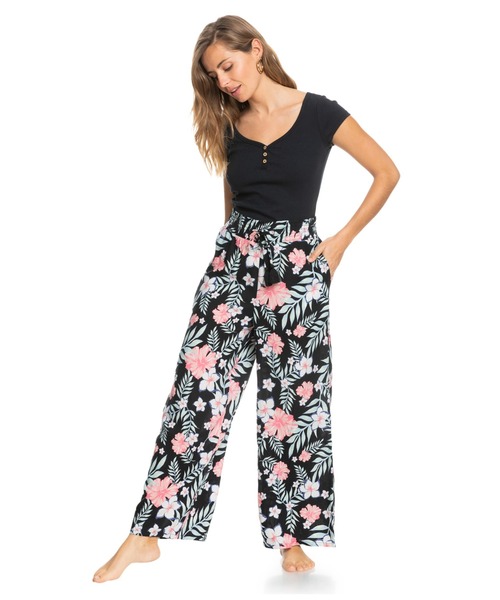 ROXY(ロキシー)の「SLOW RHYTHM/ロキシーボトムス(その他パンツ・レディース・ブラック/レッド・SMALL/MEDIUM/LARGE)」の6枚目の写真