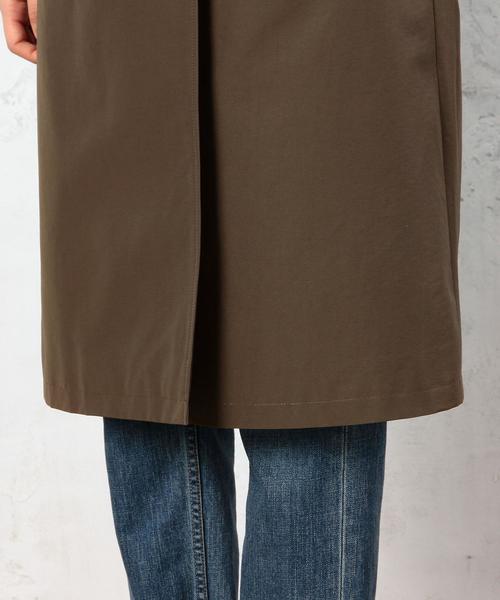 green label relaxing（グリーンレーベルリラクシング）の「GT C/N クロス レディ トレンチコート ◆（トレンチコート・レディース・オリーブ/ネイビー・フリー）」の7枚目の写真