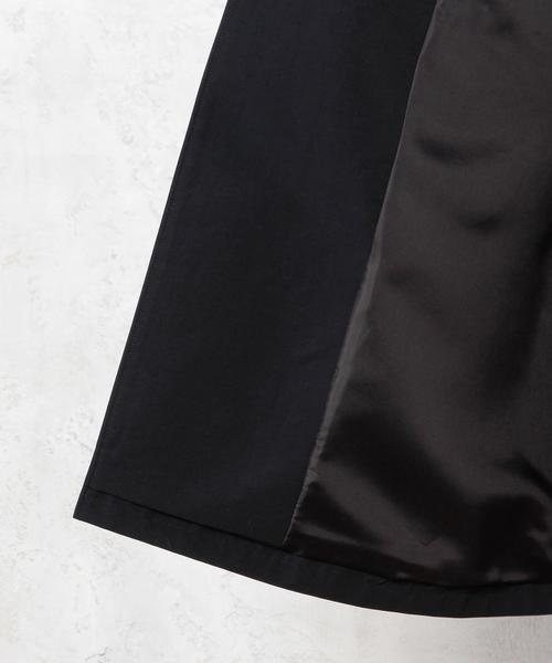 green label relaxing（グリーンレーベルリラクシング）の「GT C/N クロス レディ トレンチコート ◆（トレンチコート・レディース・オリーブ/ネイビー・フリー）」の3枚目の写真