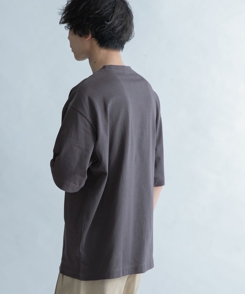 FORK&SPOON（フォークアンドスプーン）の「『ユニセックス』FORK&SPOON　フレンチロゴショートスリーブTシャツ（Tシャツ/カットソー・メンズ・チャコールグレー/オフホワイト・4/5）」の16枚目の写真