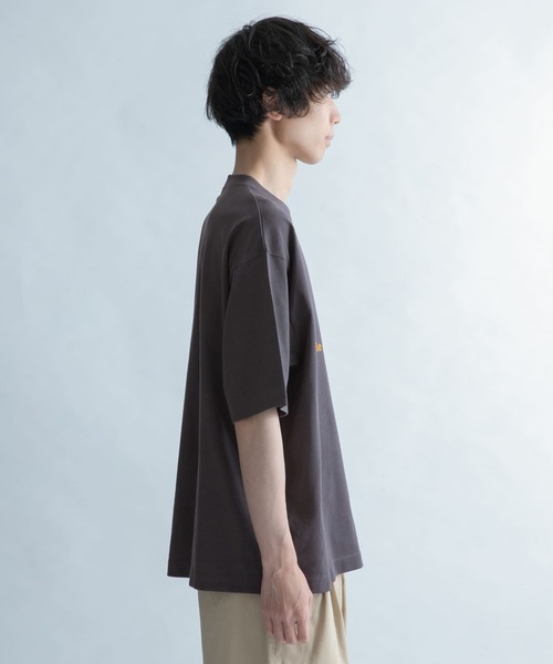 FORK&SPOON（フォークアンドスプーン）の「『ユニセックス』FORK&SPOON　フレンチロゴショートスリーブTシャツ（Tシャツ/カットソー・メンズ・チャコールグレー/オフホワイト・4/5）」の11枚目の写真