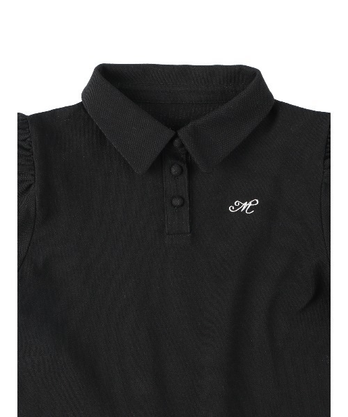 MIRO AMURETTE(ミロアミュレット)の「Mlogo polo T(ポロシャツ・レディース・ブラック/ホワイト/グレー・FREE)」の15枚目の写真