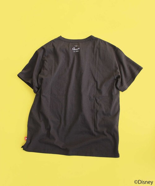 AVIREX(アヴィレックス)の「【直営店限定】AVIREX/MICKEY MOUSE 333 T-SHIRT/ アヴィレックス/ミッキーマウス 333 ティーシャツ(Tシャツ/カットソー・レディース・ホワイト/チャコール・F)」の15枚目の写真