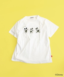 AVIREX | 【直営店限定】AVIREX/MICKEY MOUSE 333 T-SHIRT/ アヴィレックス/ミッキーマウス 333 ティーシャツ(Tシャツ/カットソー)