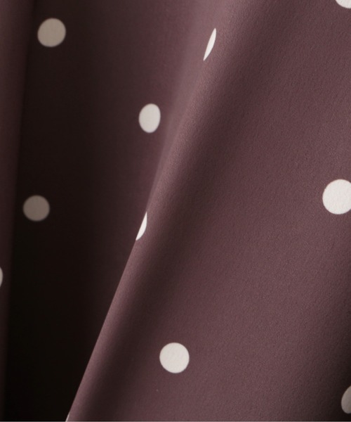 PROPORTION BODY DRESSING(プロポーションボディドレッシング)の「<E>ティアードドットスカート / 1212227800(スカート・レディース・ブラウン/ダークグレー・SMALL/MEDIUM)」の3枚目の写真