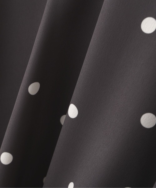 PROPORTION BODY DRESSING(プロポーションボディドレッシング)の「<E>ティアードドットスカート / 1212227800(スカート・レディース・ブラウン/ダークグレー・SMALL/MEDIUM)」の8枚目の写真