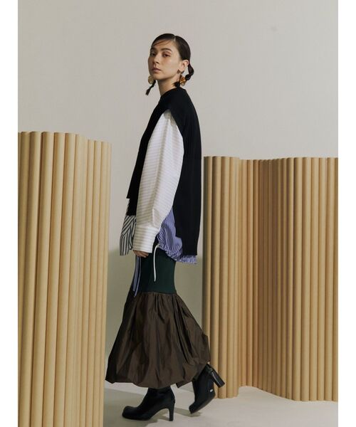 UN3D.（アンスリード）の「ドッキングバルーンスカート（スカート・レディース・ブラック/ブルー/その他1・40/38/36）」の13枚目の写真