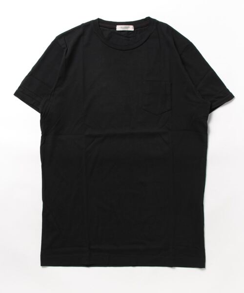 CROSSLEY(クロスリー)の「【CROSSLEY】 MADE IN ITALY クルーネック Tシャツ(Tシャツ/カットソー・メンズ・ホワイト/ネイビー/ピンク/ホワイト系1/ネイビー系/ブラック系1/ブラック・1/2/3)」の4枚目の写真