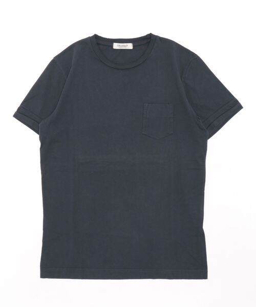 CROSSLEY(クロスリー)の「【CROSSLEY】 MADE IN ITALY クルーネック Tシャツ(Tシャツ/カットソー・メンズ・ホワイト/ネイビー/ピンク/ホワイト系1/ネイビー系/ブラック系1/ブラック・1/2/3)」の6枚目の写真