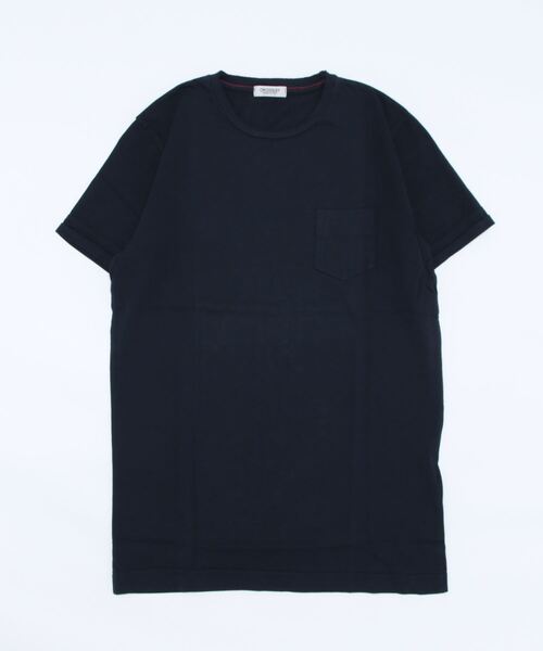 CROSSLEY(クロスリー)の「【CROSSLEY】 MADE IN ITALY クルーネック Tシャツ(Tシャツ/カットソー・メンズ・ホワイト/ネイビー/ピンク/ホワイト系1/ネイビー系/ブラック系1/ブラック・1/2/3)」の5枚目の写真