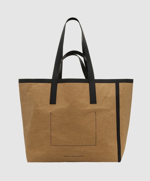 DRIES VAN NOTEN（ドリスヴァンノッテン）の「BM221-118 Q.603 M.L.BAG（トートバッグ・メンズ・ベージュ系その他・ONESIZE）」の2枚目の写真