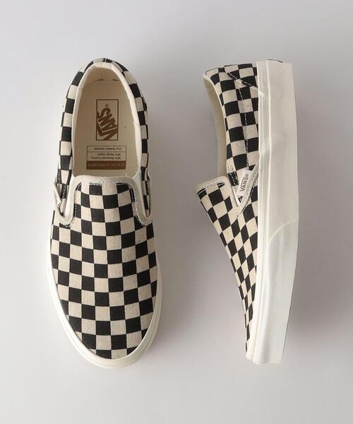 VANS（バンズ）の「＜ VANS ＞ スリッポン チェッカー ECO スニーカー（スリッポン・レディース・その他1・5h(23.5)/6h(24.5)/6(24)/5(23)）」の8枚目の写真
