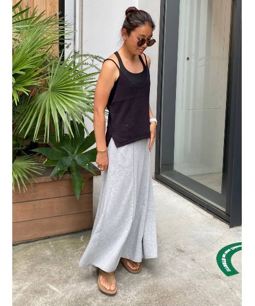 BAYFLOW（ベイフロー）の「ミニウラケマーメイドスカート（スカート・レディース・グレー/ブラック/ブラウン・MEDIUM/SMALL）」の14枚目の写真