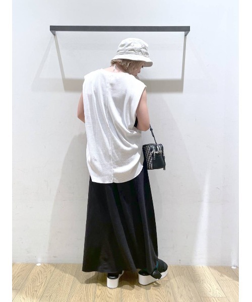 BAYFLOW（ベイフロー）の「ミニウラケマーメイドスカート（スカート・レディース・グレー/ブラック/ブラウン・MEDIUM/SMALL）」の13枚目の写真