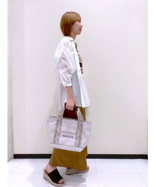 BAYFLOW（ベイフロー）の「ミニウラケマーメイドスカート（スカート・レディース・グレー/ブラック/ブラウン・MEDIUM/SMALL）」の8枚目の写真