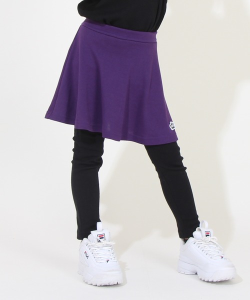 BABYDOLL（ベビードール）の「【プチプラ】通販限定 10分丈スカッツ(無地) 7140K（その他パンツ・キッズ・パープル/ピンク/イエロー/ライトインディゴブルー/バイオレット/ブラック系1/ライトイエロー/ダークブラウン系/ブルー系その他/ピンク系その他/ベビーピンク/ライトピンク/ライトグリーン・140cm/90cm/150cm/80ｃｍ/120cm/130cm/100cm/110cm/90㎝）」の7枚目の写真