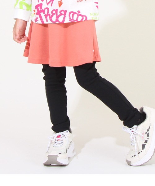 BABYDOLL（ベビードール）の「【プチプラ】通販限定 10分丈スカッツ(無地) 7140K（その他パンツ・キッズ・パープル/ピンク/イエロー/ライトインディゴブルー/バイオレット/ブラック系1/ライトイエロー/ダークブラウン系/ブルー系その他/ピンク系その他/ベビーピンク/ライトピンク/ライトグリーン・140cm/90cm/150cm/80ｃｍ/120cm/130cm/100cm/110cm/90㎝）」の11枚目の写真