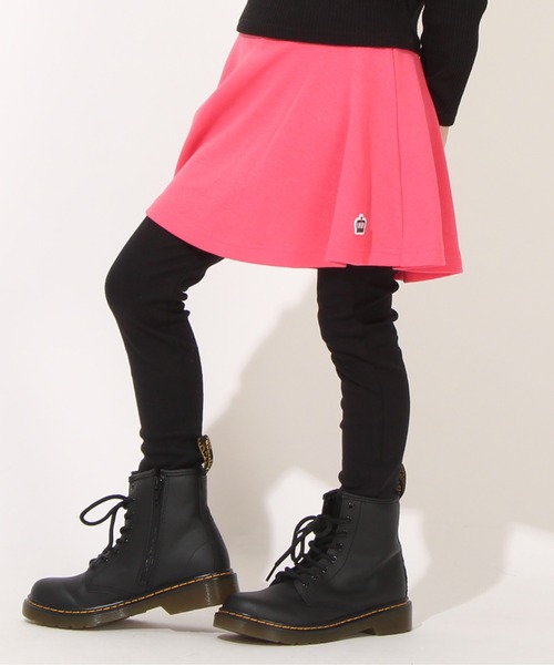 BABYDOLL（ベビードール）の「【プチプラ】通販限定 10分丈スカッツ(無地) 7140K（その他パンツ・キッズ・パープル/ピンク/イエロー/ライトインディゴブルー/バイオレット/ブラック系1/ライトイエロー/ダークブラウン系/ブルー系その他/ピンク系その他/ベビーピンク/ライトピンク/ライトグリーン・140cm/90cm/150cm/80ｃｍ/120cm/130cm/100cm/110cm/90㎝）」の12枚目の写真