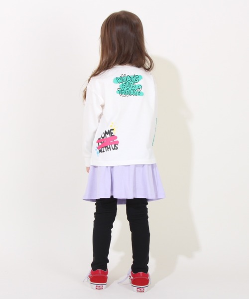 BABYDOLL（ベビードール）の「【プチプラ】通販限定 10分丈スカッツ(無地) 7140K（その他パンツ・キッズ・パープル/ピンク/イエロー/ライトインディゴブルー/バイオレット/ブラック系1/ライトイエロー/ダークブラウン系/ブルー系その他/ピンク系その他/ベビーピンク/ライトピンク/ライトグリーン・140cm/90cm/150cm/80ｃｍ/120cm/130cm/100cm/110cm/90㎝）」の22枚目の写真