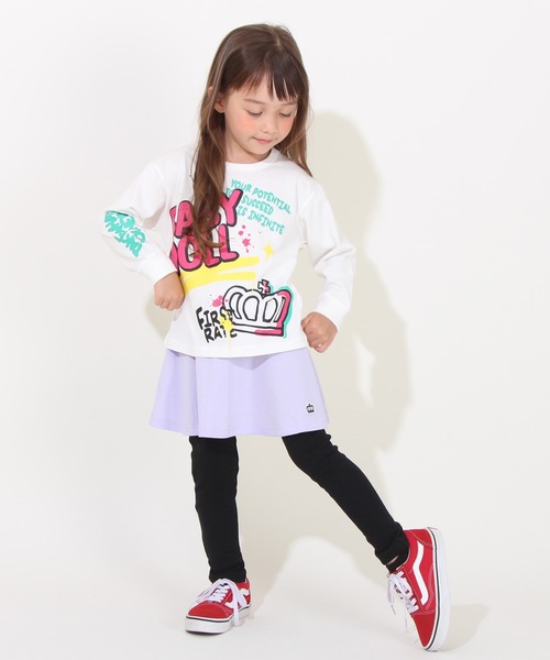 BABYDOLL（ベビードール）の「【プチプラ】通販限定 10分丈スカッツ(無地) 7140K（その他パンツ・キッズ・パープル/ピンク/イエロー/ライトインディゴブルー/バイオレット/ブラック系1/ライトイエロー/ダークブラウン系/ブルー系その他/ピンク系その他/ベビーピンク/ライトピンク/ライトグリーン・140cm/90cm/150cm/80ｃｍ/120cm/130cm/100cm/110cm/90㎝）」の21枚目の写真