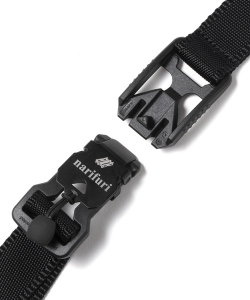 narifuri（ナリフリ）の「FIDLOCKクイックリリースベルト（ベルト・メンズ・ブラック/カーキ/ベージュ・FREE）」の6枚目の写真