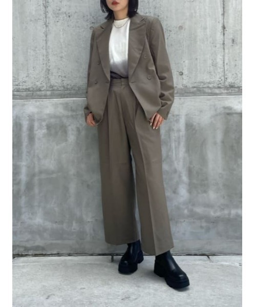 完売　SLY スライ ウエスト ギャザー テイラー ジャケット グレー SLY | WAIST GATHER TAILOR ジャケット (ジャケット ) |SHEL'TTER WEBSTORE