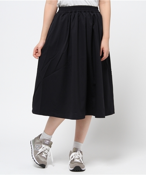 CIAOPANIC（チャオパニック）の「【Ciaopanic】　TRミモレ丈フレアSK（スカート・レディース・グレー/ミント/ネイビー・FREE）」の3枚目の写真