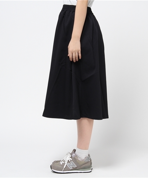 CIAOPANIC（チャオパニック）の「【Ciaopanic】　TRミモレ丈フレアSK（スカート・レディース・グレー/ミント/ネイビー・FREE）」の5枚目の写真