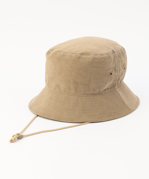 ONIGIRI（オニギリ）の「コーデュロイ　バケットハット（ハット・レディース・ベージュ/ブラウン/ブラック・FREE）」の9枚目の写真