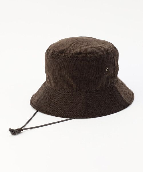 ONIGIRI（オニギリ）の「コーデュロイ　バケットハット（ハット・レディース・ベージュ/ブラウン/ブラック・FREE）」の10枚目の写真