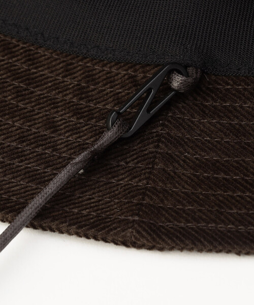 ONIGIRI（オニギリ）の「コーデュロイ　バケットハット（ハット・レディース・ベージュ/ブラウン/ブラック・FREE）」の15枚目の写真