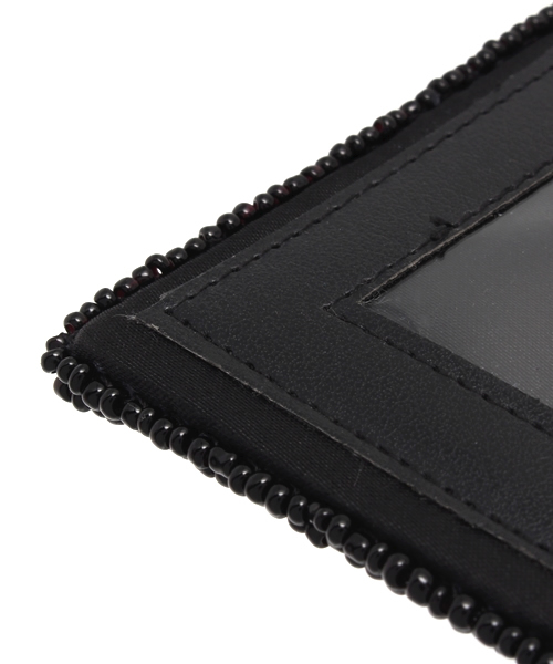 coen（コーエン）の「コーエンベアビーズパスケース（パスケース・ブラック/グレー/ブラウン・フリー）」の10枚目の写真