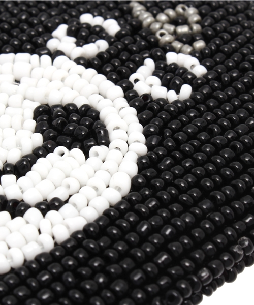 coen（コーエン）の「コーエンベアビーズパスケース（パスケース・ブラック/グレー/ブラウン・フリー）」の4枚目の写真