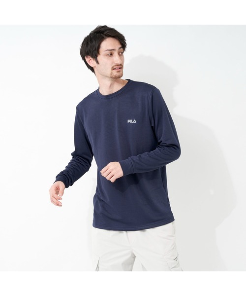FILA（フィラ）の「FILA/フィラ ロンT 長袖 Tシャツ ロング