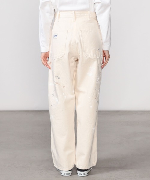 Lee(リー)の「Lee | 〈別注〉デニムペインターパンツ KINARI WOMEN(デニムパンツ・レディース・アイボリー・S/XS)」の6枚目の写真