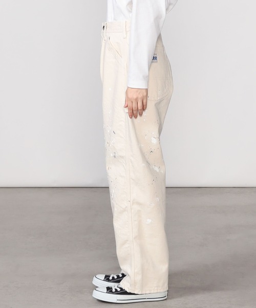 Lee(リー)の「Lee | 〈別注〉デニムペインターパンツ KINARI WOMEN(デニムパンツ・レディース・アイボリー・S/XS)」の5枚目の写真