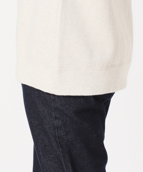 SLOBE IENA（スローブイエナ）の「【Collegiate Pacific】ハーフジップスウェット（スウェット・レディース・グレー/アイボリー・FREE）」の20枚目の写真