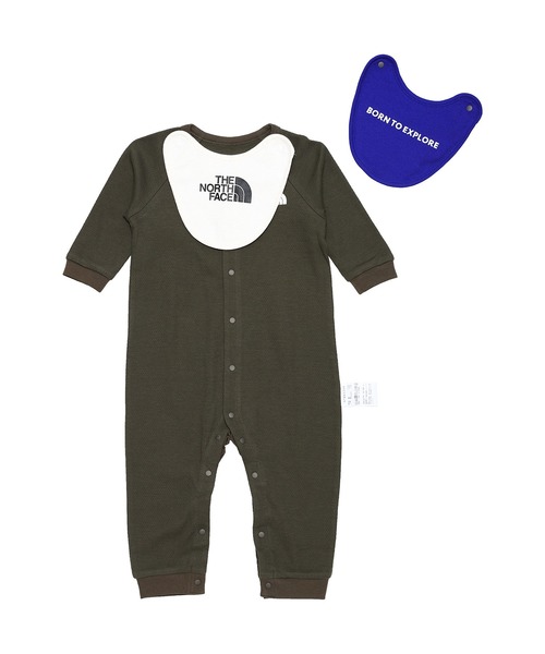 THE NORTH FACE BABY L/S Rompers & 2P Bib NTB62204 【公式通販】