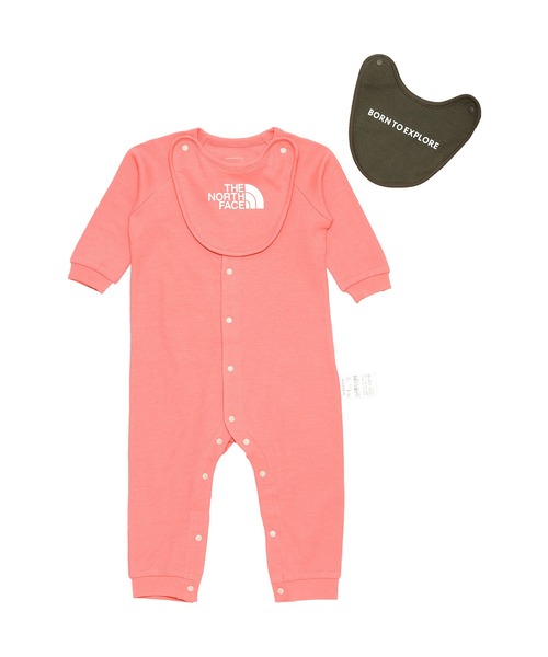 THE NORTH FACE BABY L/S Rompers & 2P Bib NTB62204 【公式通販】