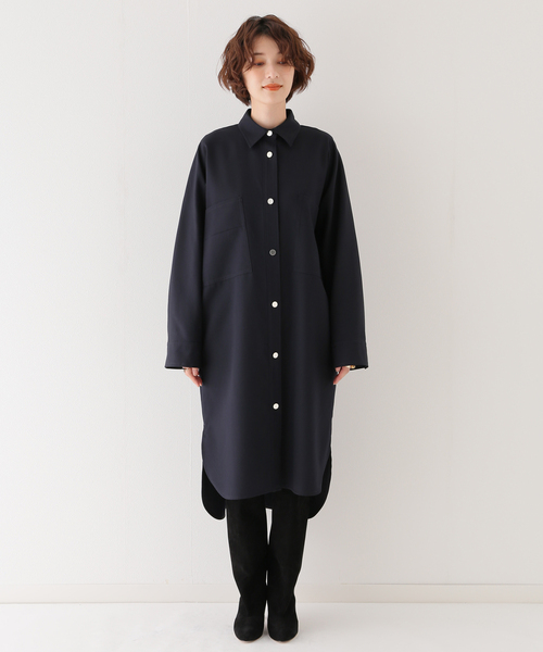 VERMEIL par iena（ヴェルメイユパーイエナ）の「ウールツイルロング 