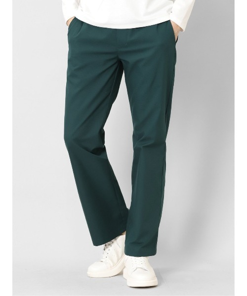 semantic design（セマンティックデザイン）の「【レーヨン混 】セマンティックデザイン フレアパンツ（その他パンツ・メンズ・グリーン系その他/ブラック/アイボリー/ベージュ・MEDIUM/LARGE）」の4枚目の写真